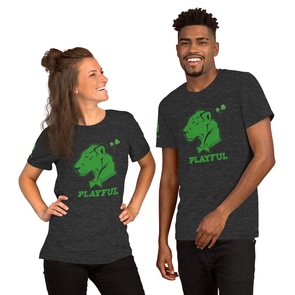 Playful St. Patrick's Day Short-Sleeve (Unisex) T-Shirt