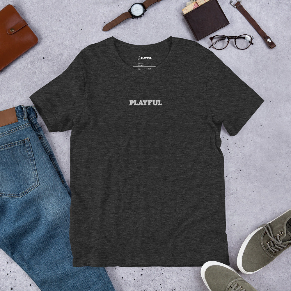 Playful Embroidered (Unisex) Tee