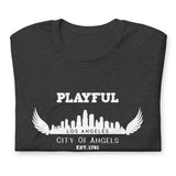 Playful Los Angeles City of Angels (Unisex) T-Shirt