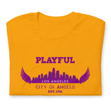 Playful Los Angeles City of Angels (Unisex) T-Shirt