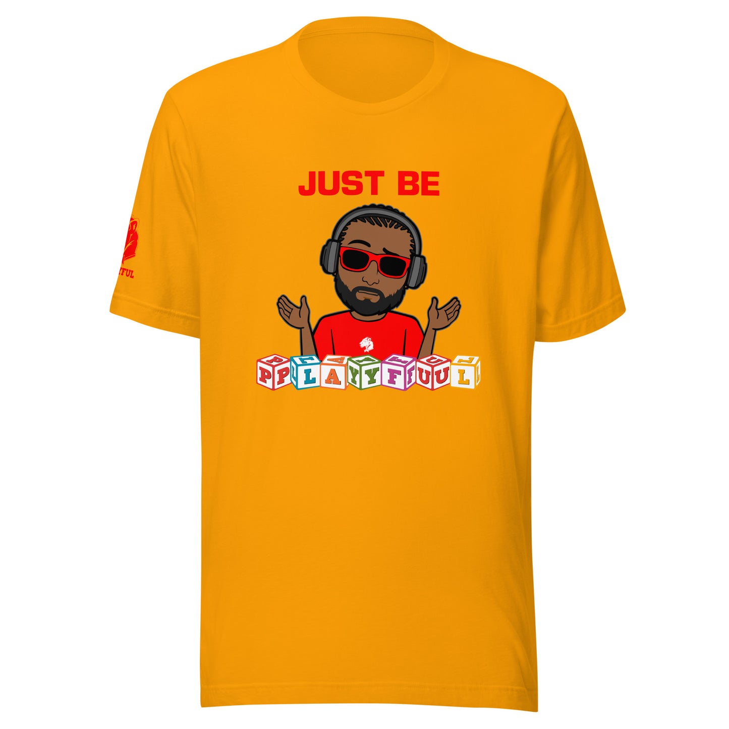 Just Be Playful Bitmoji (Unisex) Tee
