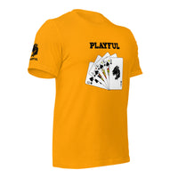Playful Spades - Black (Unisex) T-Shirt