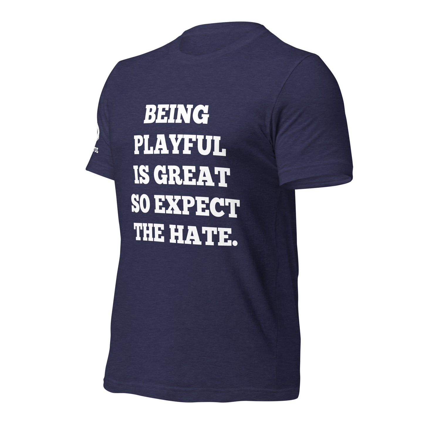 Being Playful is Great, So Expect the Hate (Unisex) T-Shirt