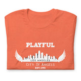 Playful Los Angeles City of Angels (Unisex) T-Shirt