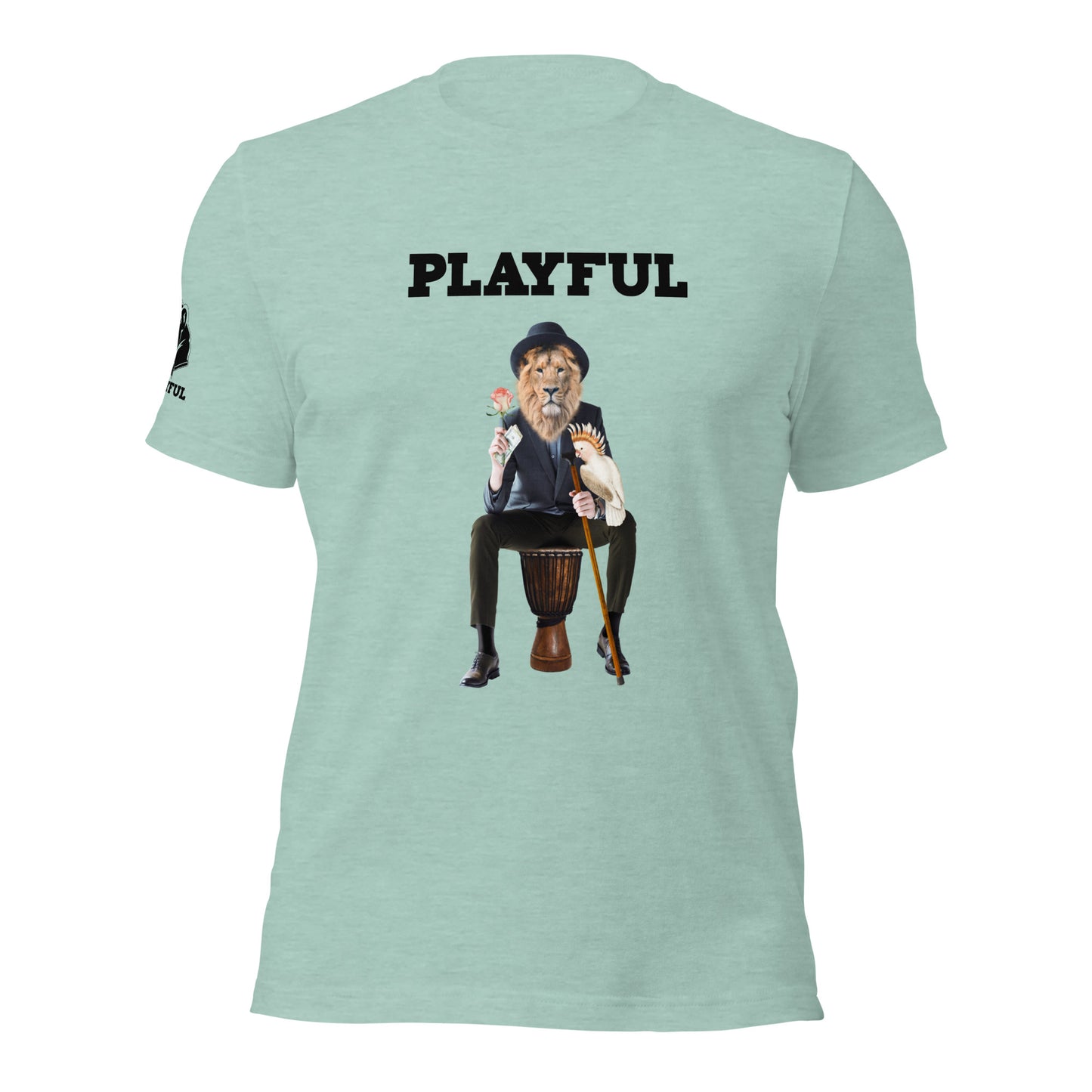 Playful Lion (Unisex) T-Shirt