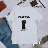Playful Unapologetically Black (Unisex) Tee