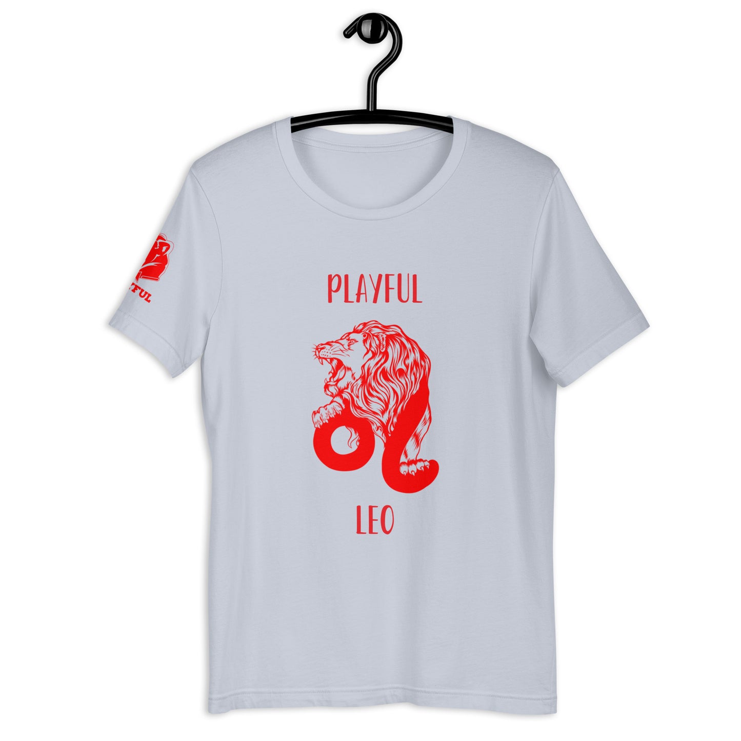 Playful Leo Red (Unisex) Tee