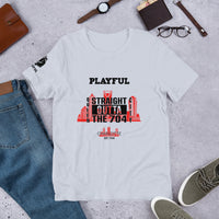 Playful & Straight Outta The 704 (Unisex) T-Shirt