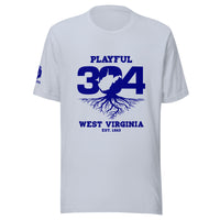 Playful WV - Blue (Unisex) T-Shirt