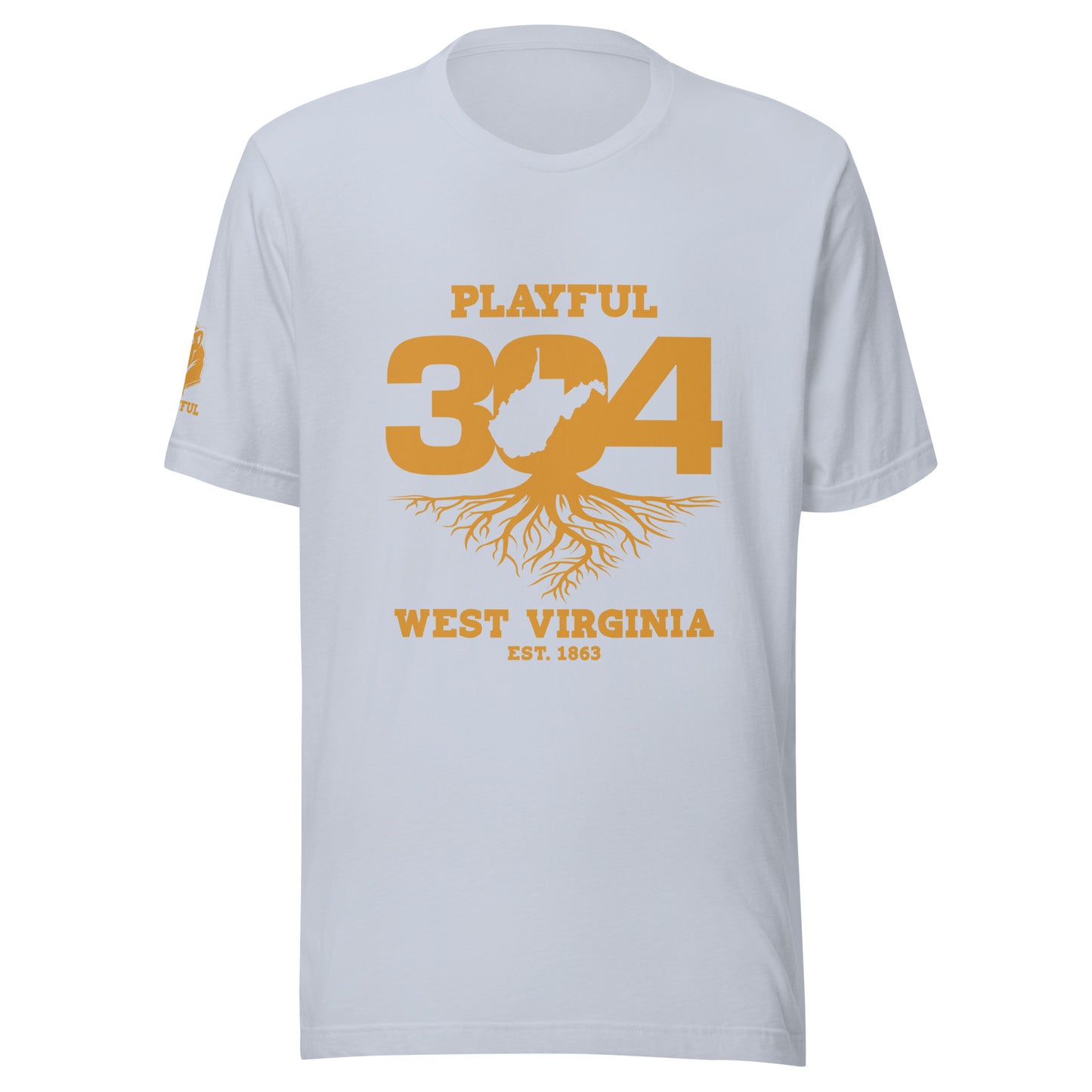 Playful WV - Gold (Unisex) T-Shirt
