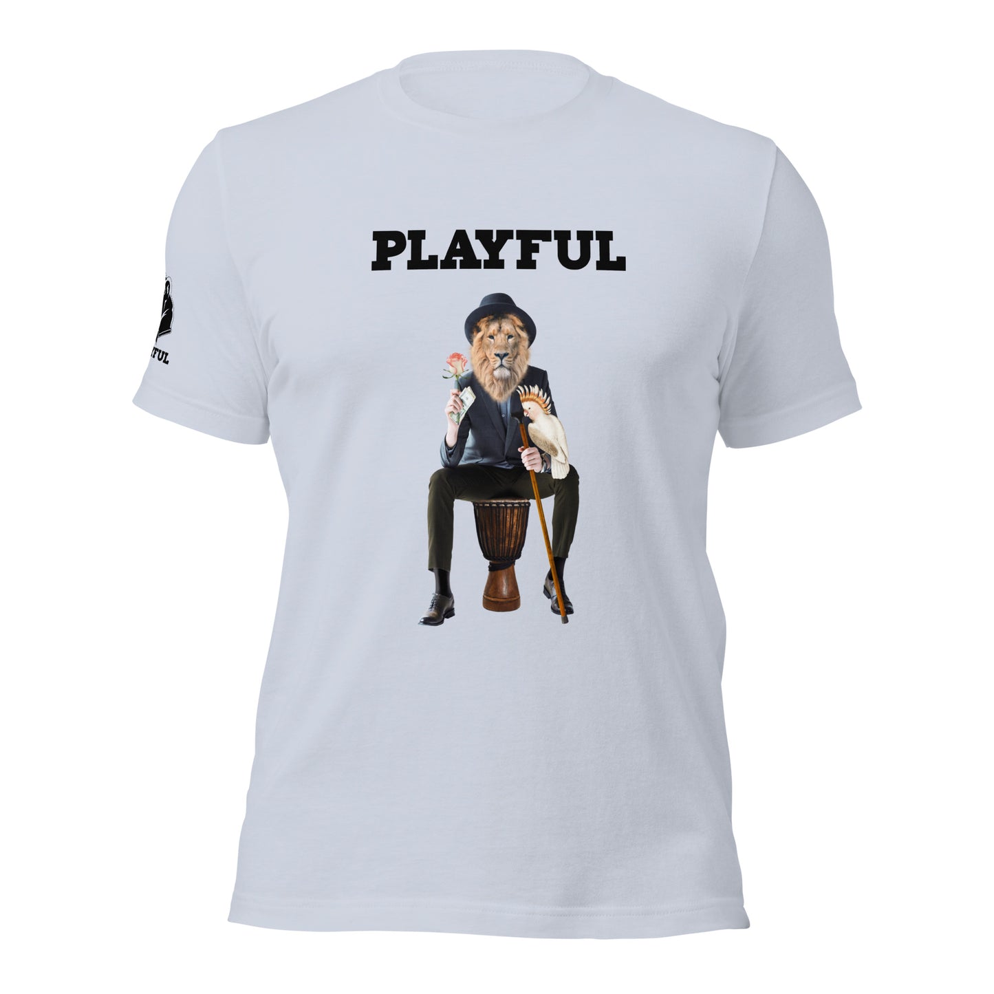 Playful Lion (Unisex) T-Shirt