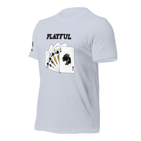 Playful Spades - Black (Unisex) T-Shirt