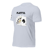 Playful Spades - Black (Unisex) T-Shirt