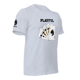 Playful Spades - Black (Unisex) T-Shirt