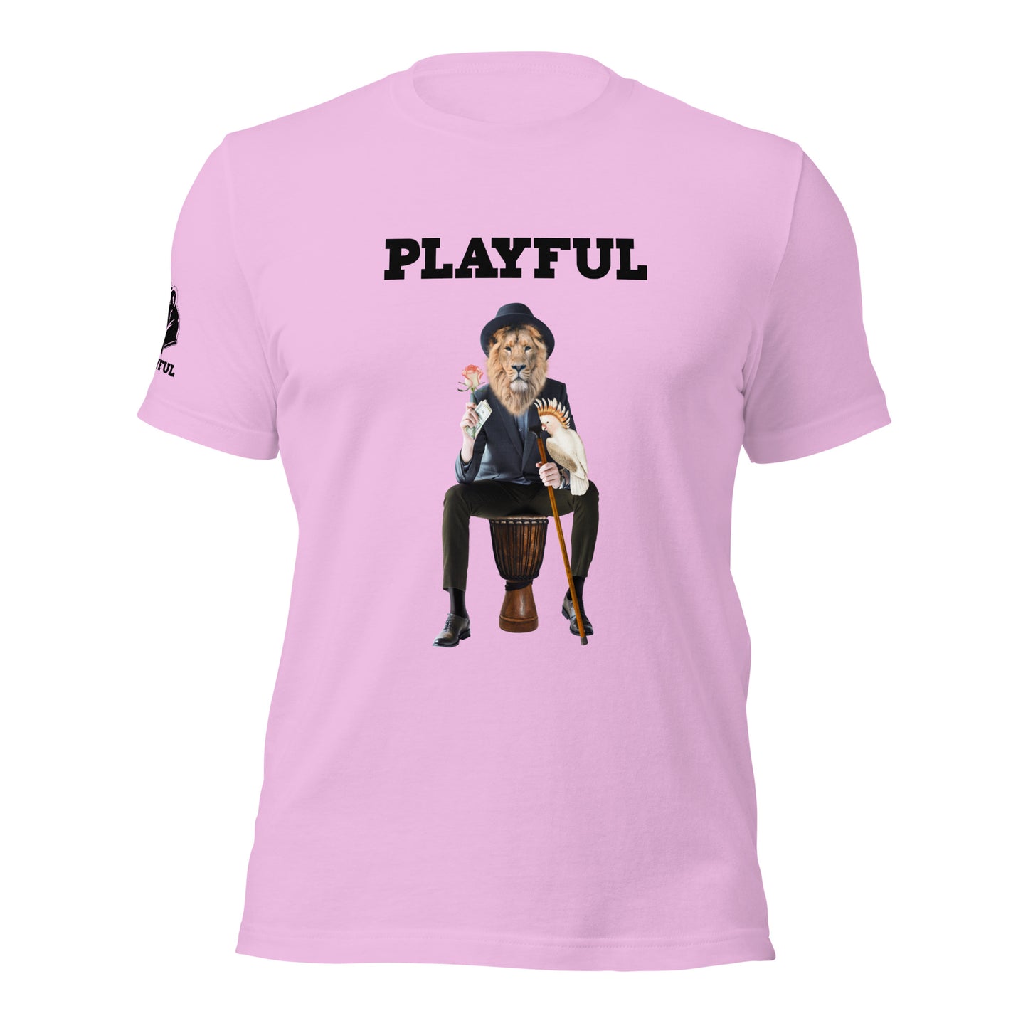 Playful Lion (Unisex) T-Shirt