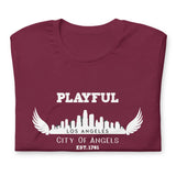 Playful Los Angeles City of Angels (Unisex) T-Shirt