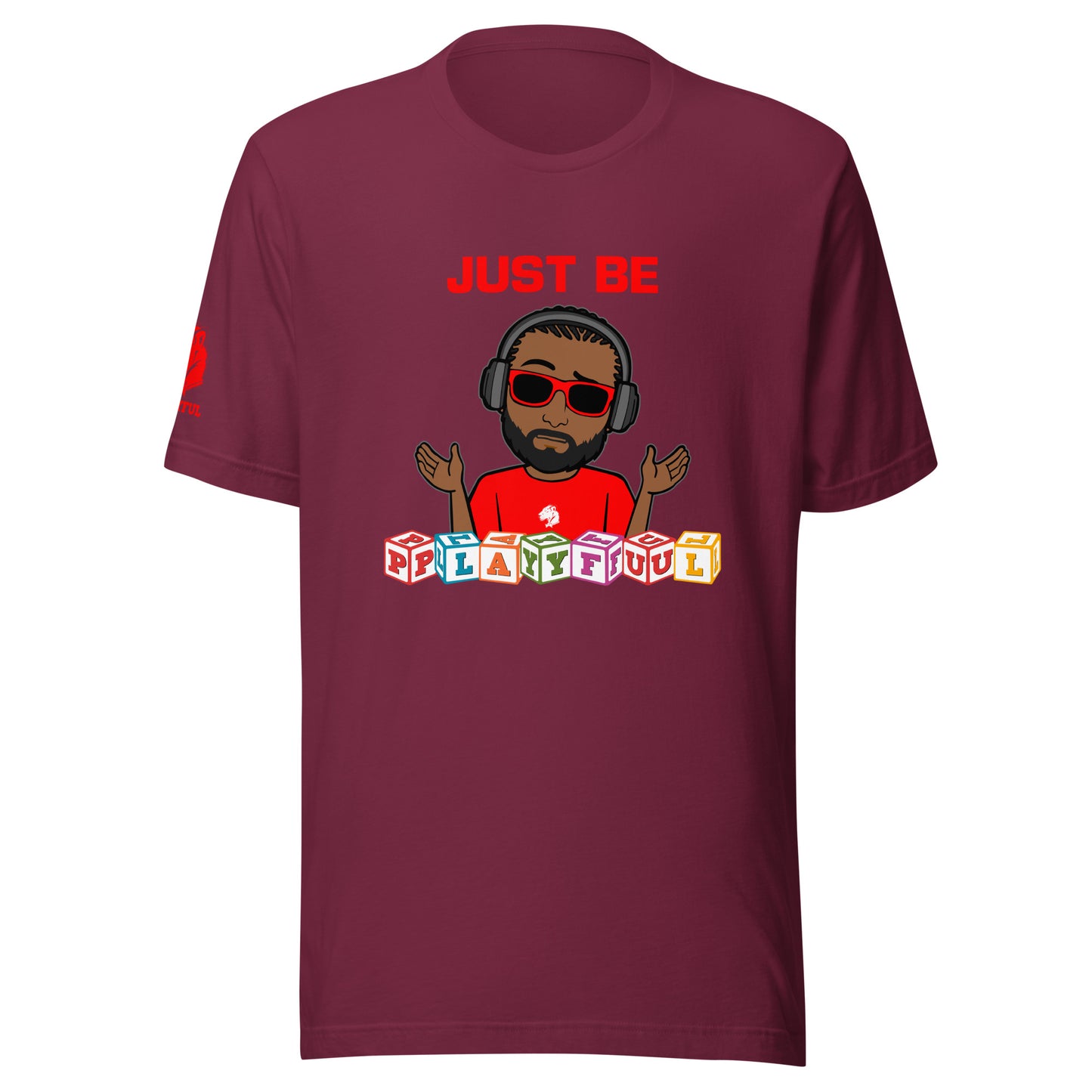 Just Be Playful Bitmoji (Unisex) Tee