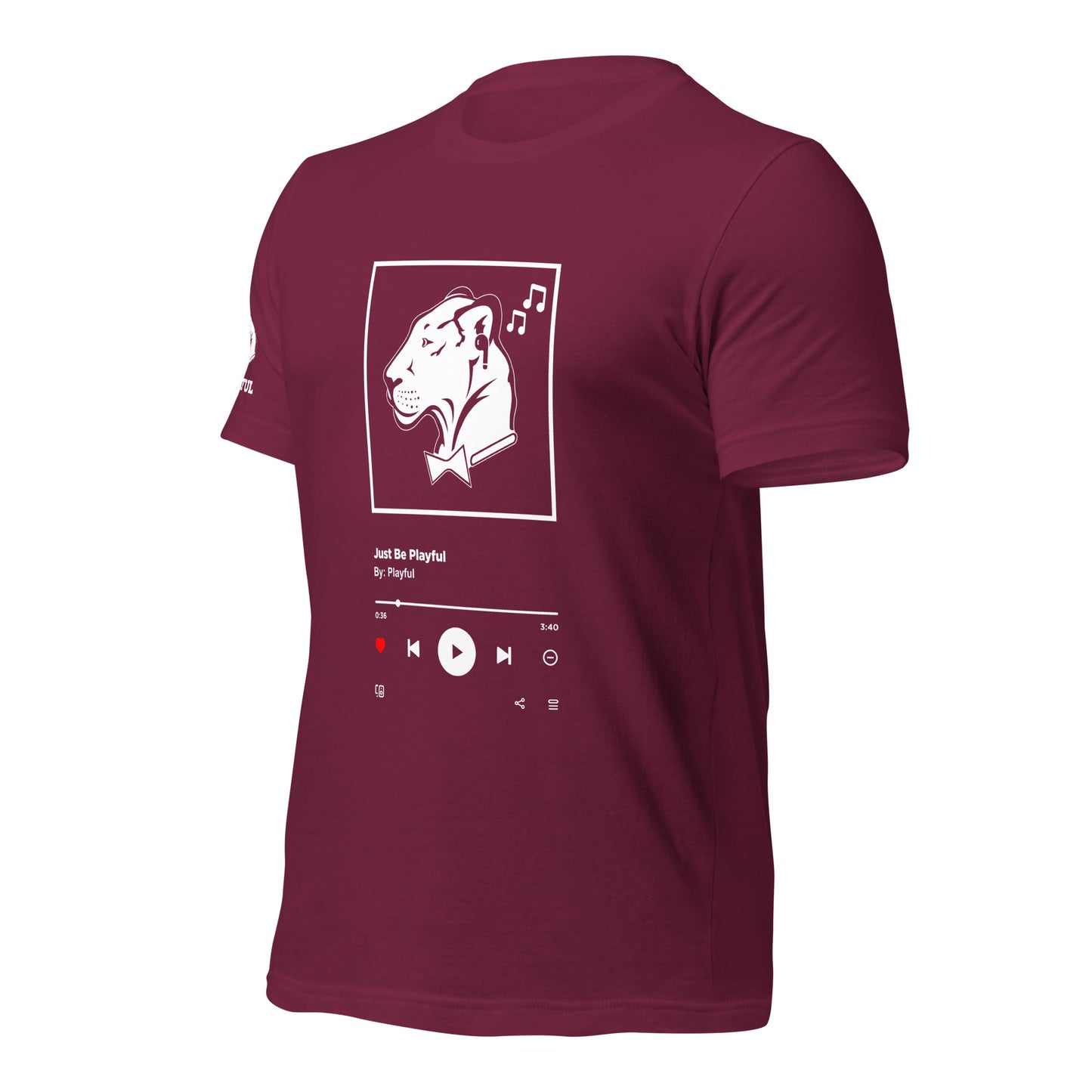 Just Be Playful Streaming (Unisex) Tee