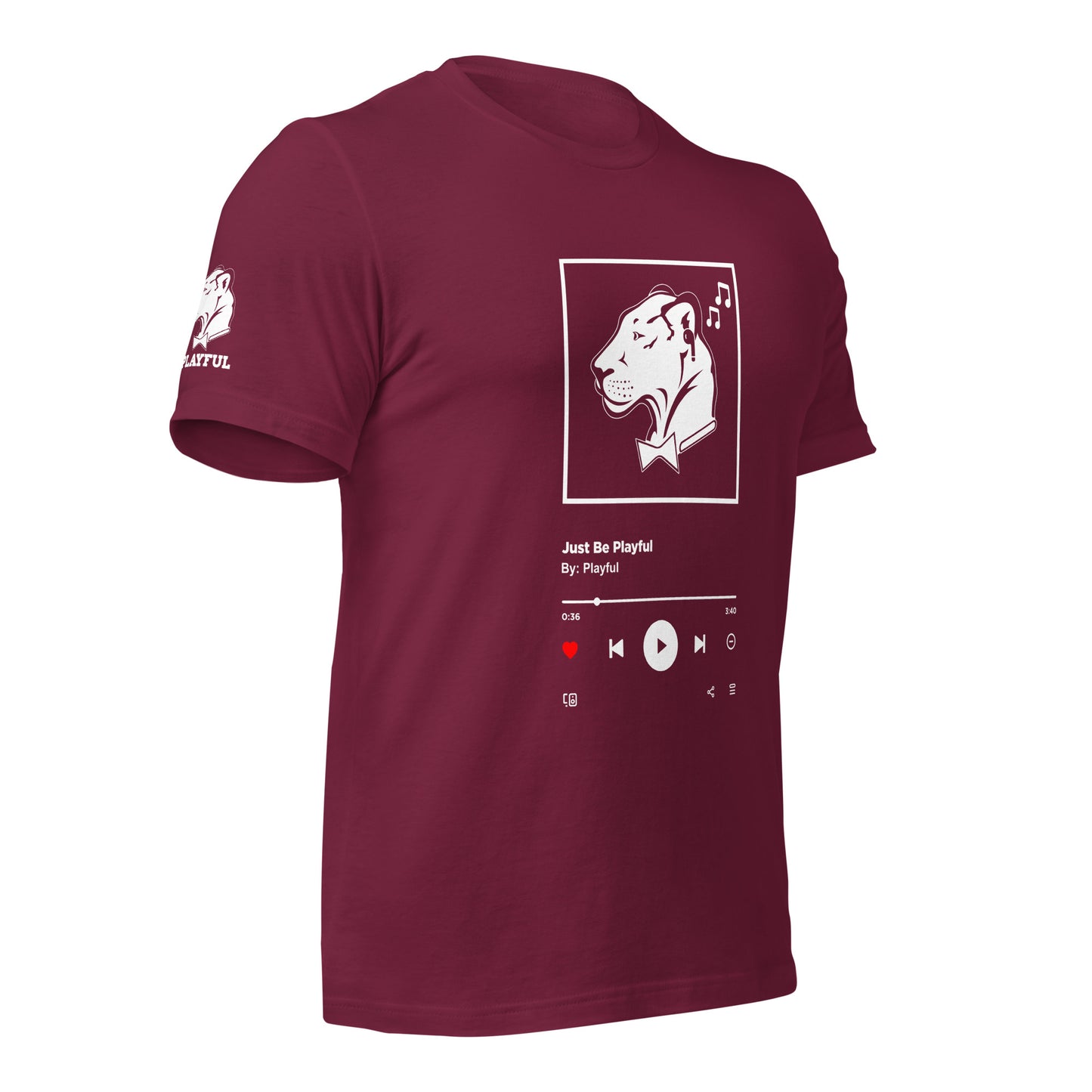 Just Be Playful Streaming (Unisex) Tee