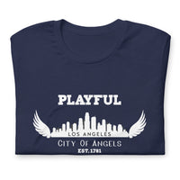 Playful Los Angeles City of Angels (Unisex) T-Shirt