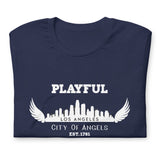Playful Los Angeles City of Angels (Unisex) T-Shirt