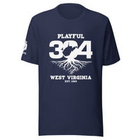 Playful WV - White (Unisex) T-Shirt