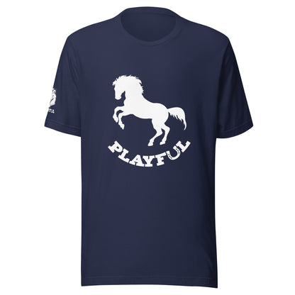 Playful Horse (Unisex) T-Shirt