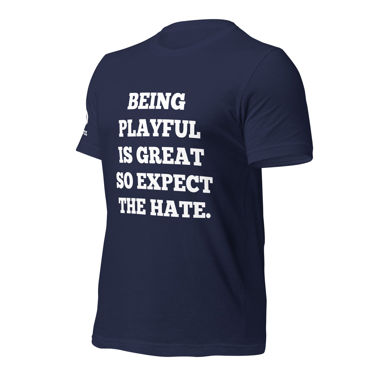 Being Playful is Great, So Expect the Hate (Unisex) T-Shirt