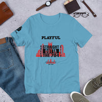 Playful & Straight Outta The 704 (Unisex) T-Shirt