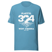 Playful WV - White (Unisex) T-Shirt