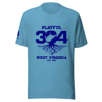 Playful WV - Blue (Unisex) T-Shirt