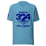 Playful WV - Blue (Unisex) T-Shirt