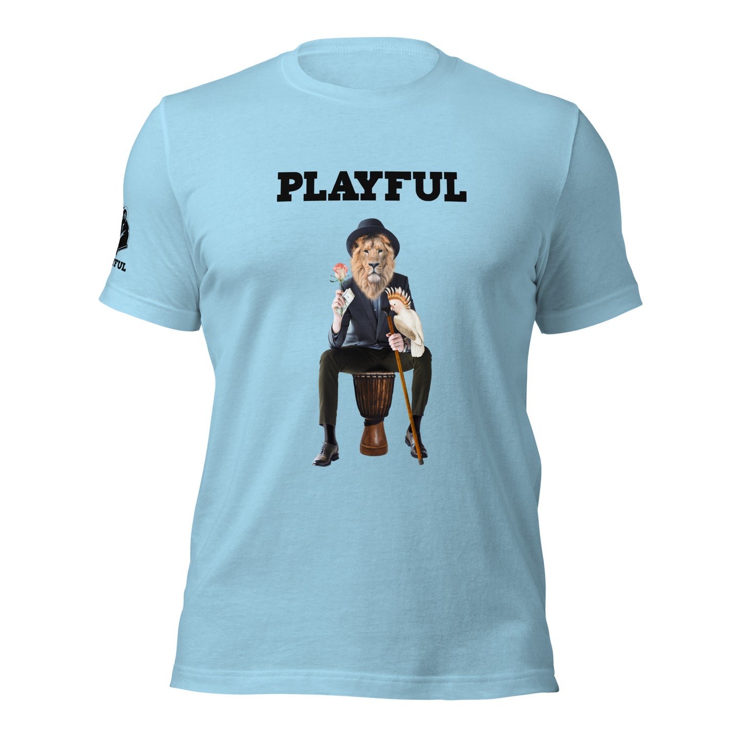 Playful Lion (Unisex) T-Shirt