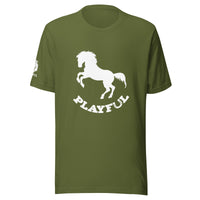 Playful Horse (Unisex) T-Shirt