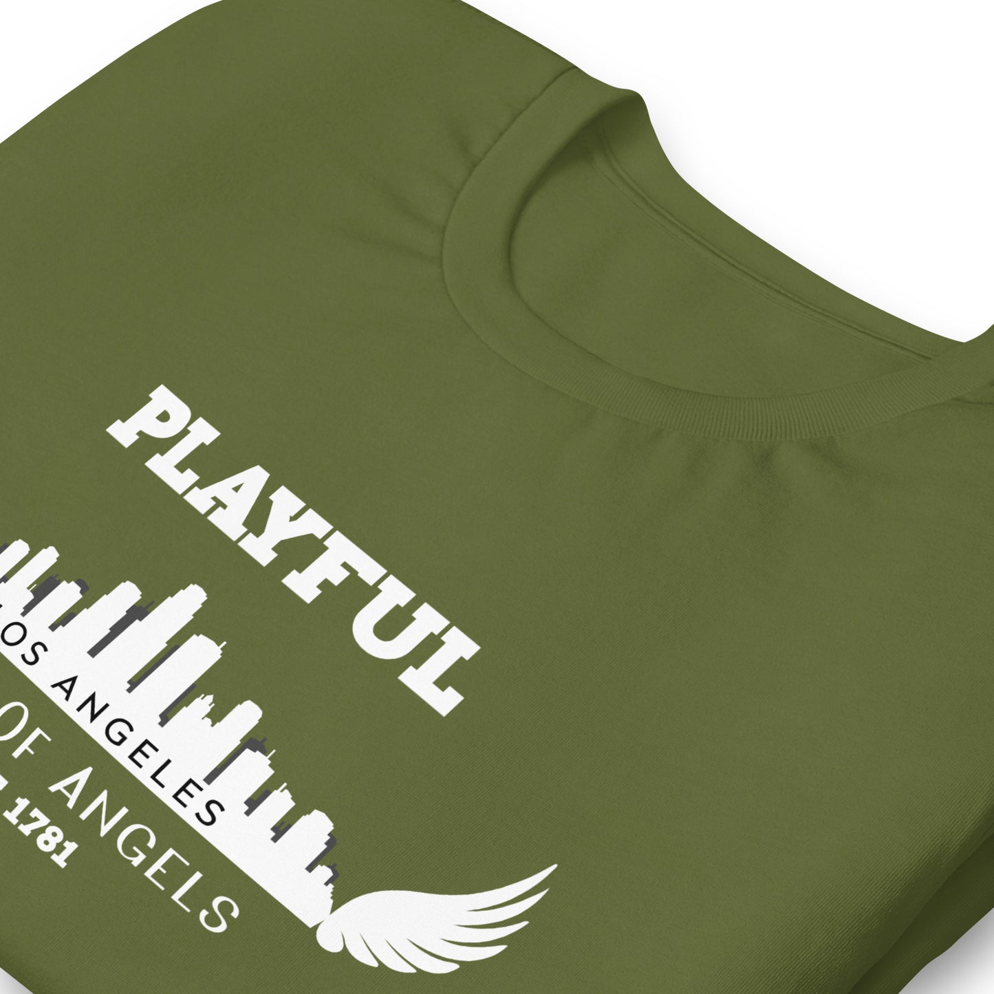 Playful Los Angeles City of Angels (Unisex) T-Shirt