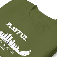 Playful Los Angeles City of Angels (Unisex) T-Shirt