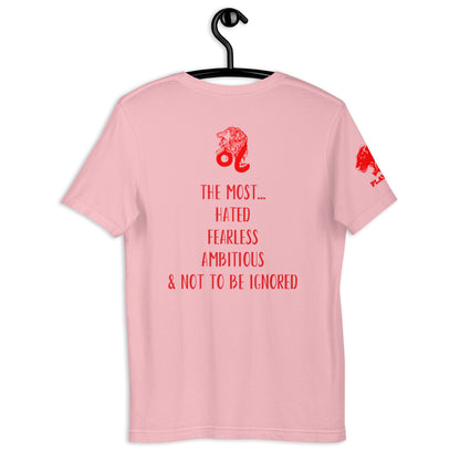 Playful Leo Red (Unisex) Tee