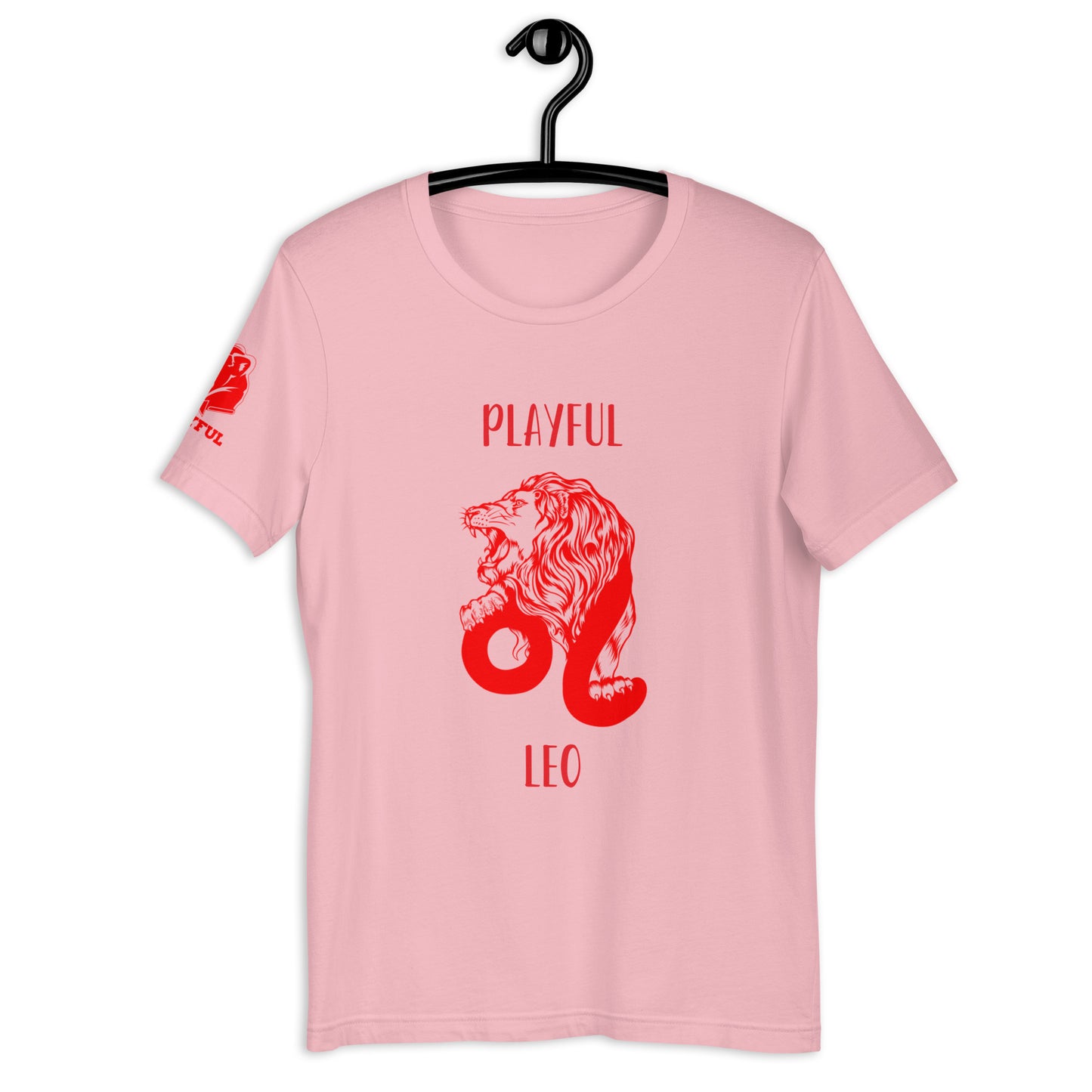 Playful Leo Red (Unisex) Tee