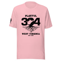Playful WV - Black (Unisex) T-Shirt