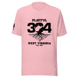 Playful WV - Black (Unisex) T-Shirt