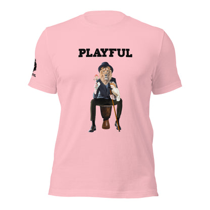 Playful Lion (Unisex) T-Shirt