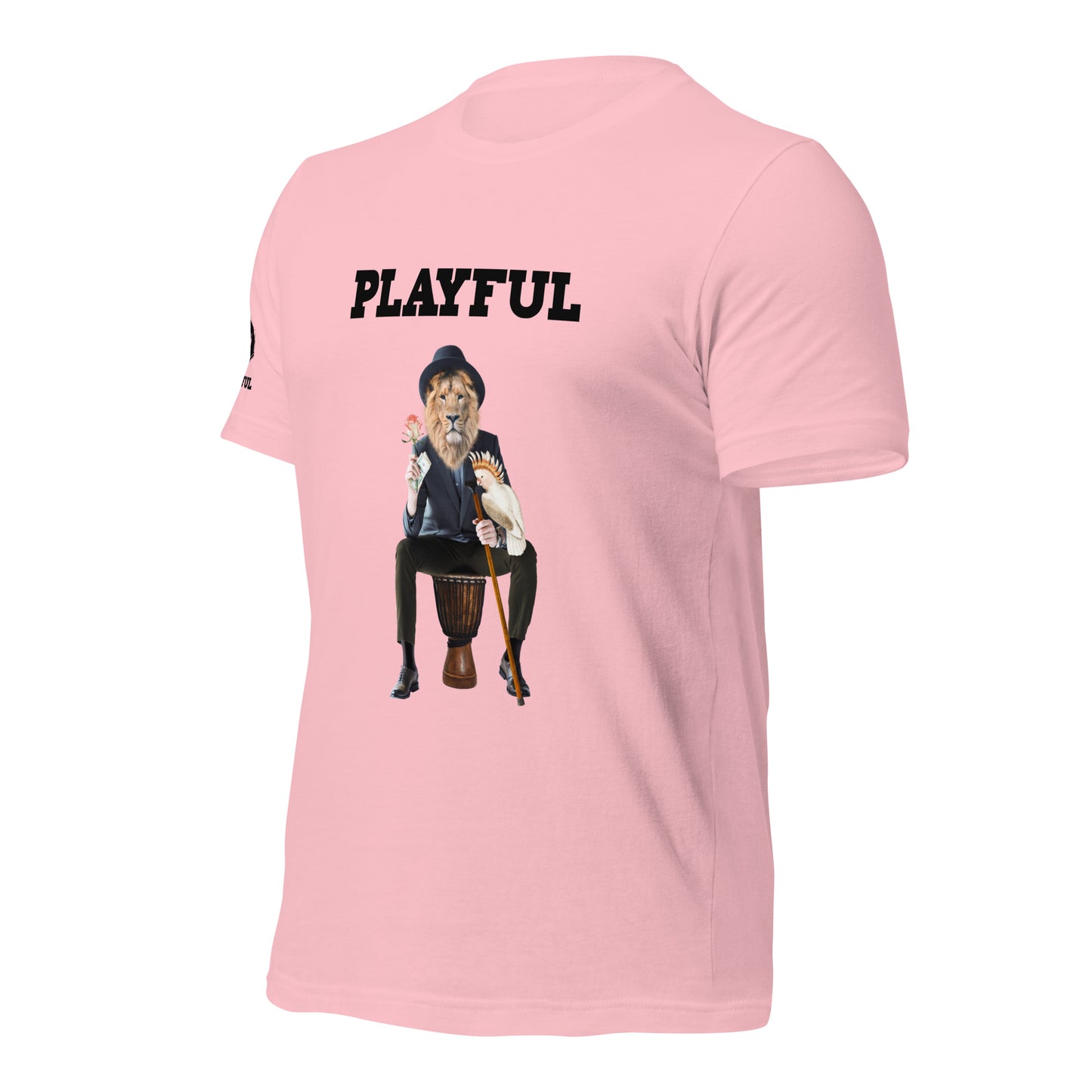 Playful Lion (Unisex) T-Shirt