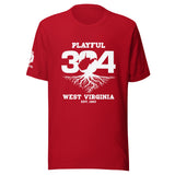 Playful WV - White (Unisex) T-Shirt