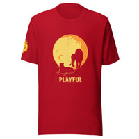 Playful Yellow - Moon (Unisex) T-Shirt