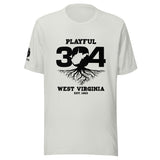 Playful WV - Black (Unisex) T-Shirt