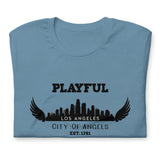 Playful Los Angeles City of Angels (Unisex) T-Shirt