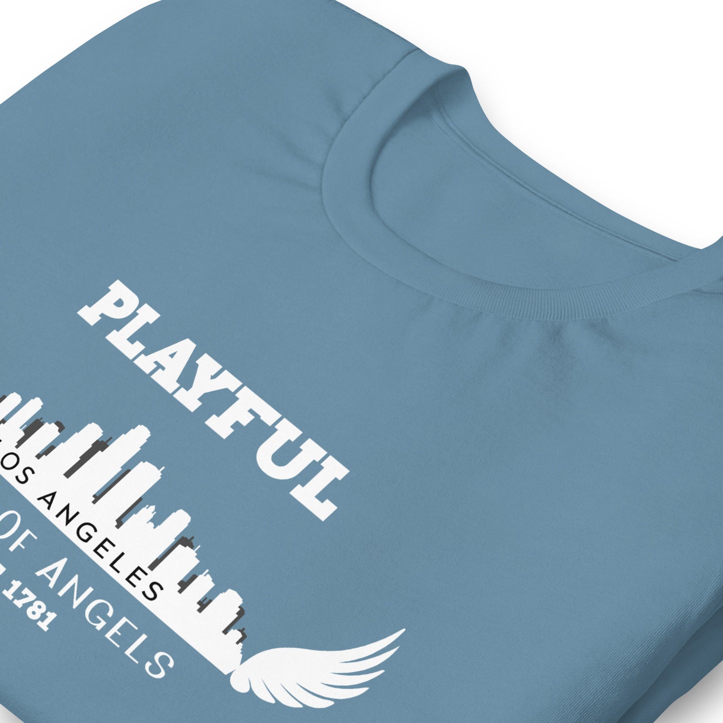 Playful Los Angeles City of Angels (Unisex) T-Shirt