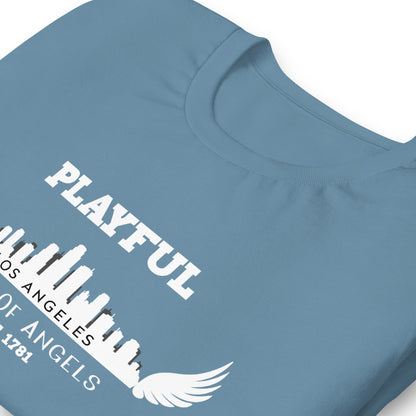 Playful Los Angeles City of Angels (Unisex) T-Shirt