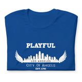Playful Los Angeles City of Angels (Unisex) T-Shirt