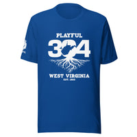 Playful WV - White (Unisex) T-Shirt